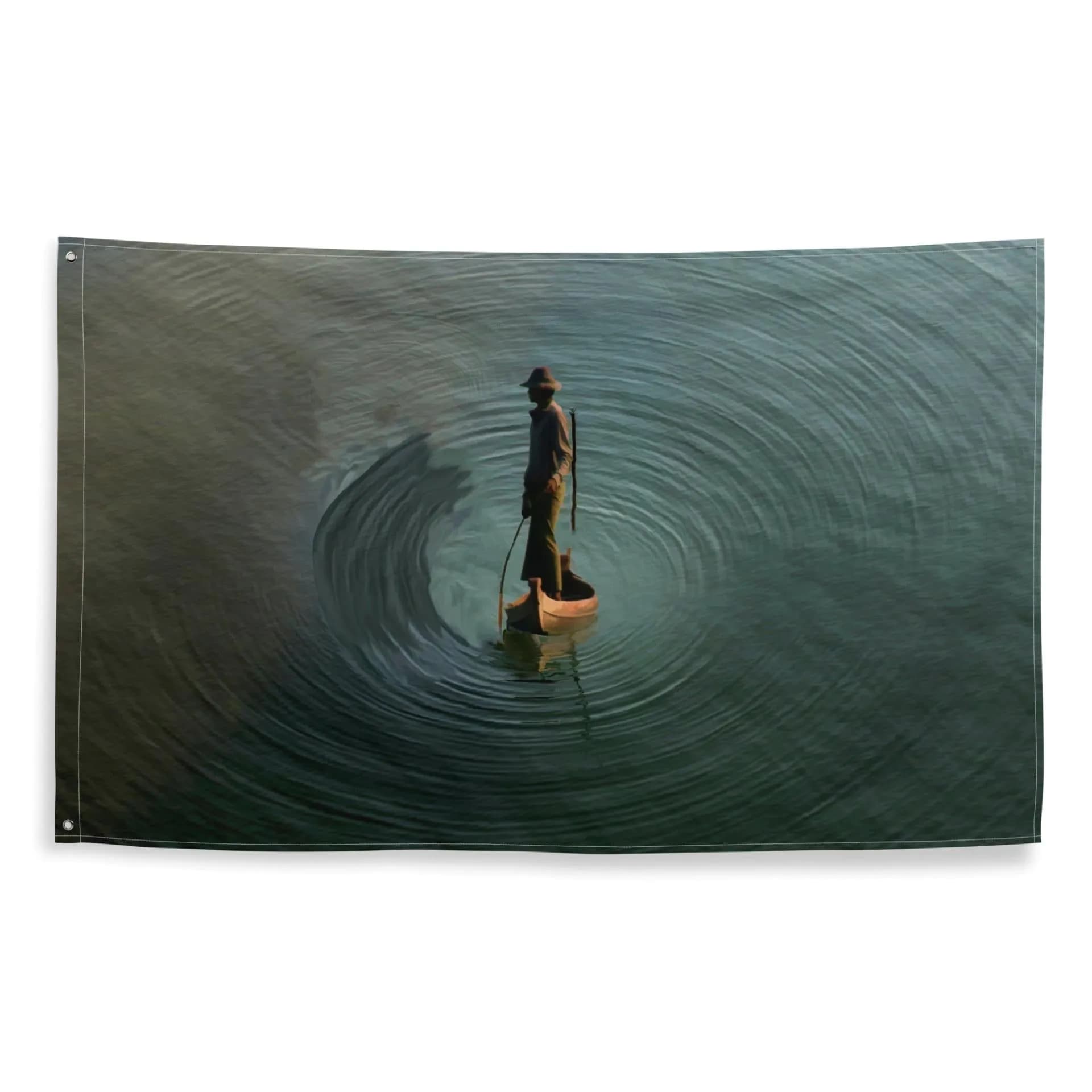 image-Fisherman Flag Tapestry wall hanging
