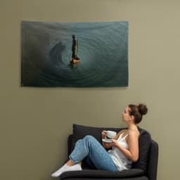image-Fisherman Flag Tapestry wall hanging