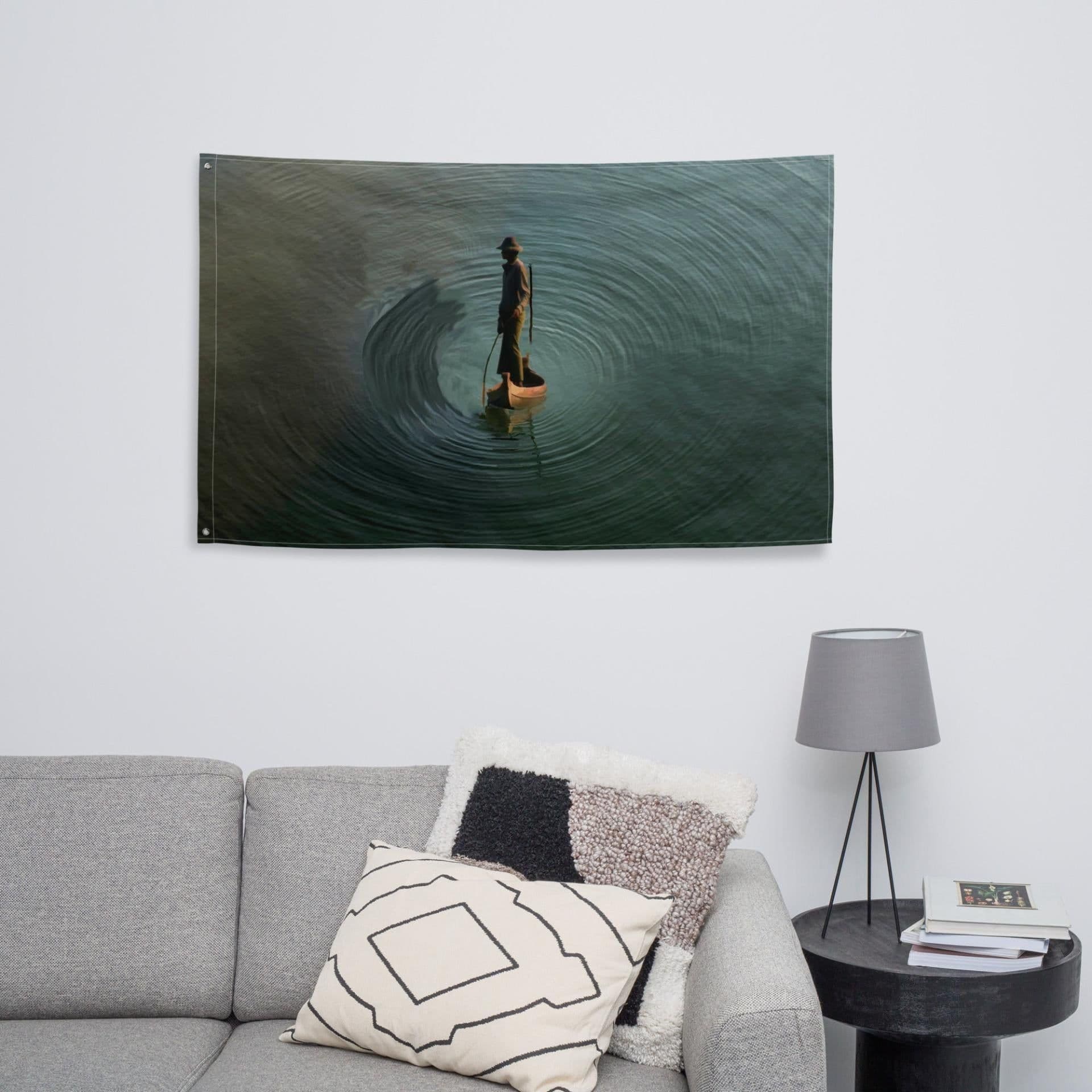 image-Fisherman Flag Tapestry wall hanging