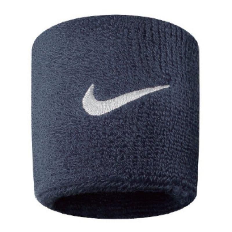 image-Nike Swoosh 2pcs wristband NN04416 navy blue