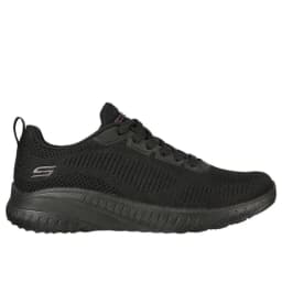 image-Skechers Memory Foam Bobs Squad Chaos Shoes W 117209 BBK