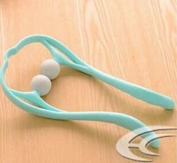 image-Plastic Pressure Point Therapy Neck Massageador Massagem Relieve Hand Roller Neck Massager For Neck Shoulder Trigger Point