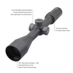 image-Optics Marksman 6-24x50 FFP Tactical Riflescope Hunting Rifle Scope