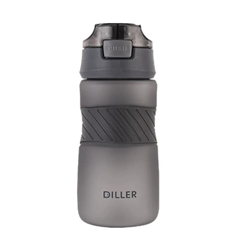 image-Plastic Cup, Frosted Sports Water Cup, Straw Space Cup