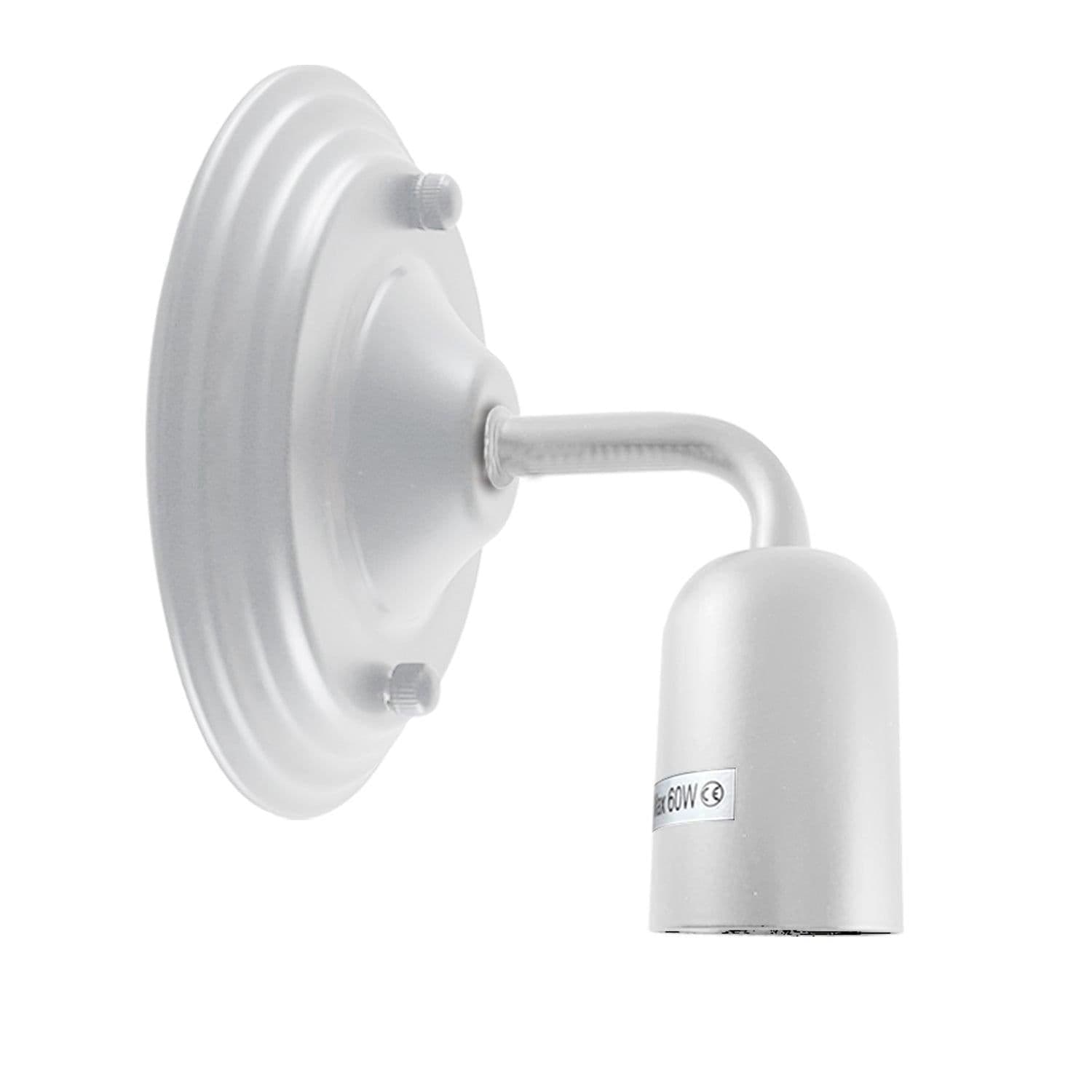 image-Industrial Vintage Retro Polished Sconce White Wall Light Lamp~3793