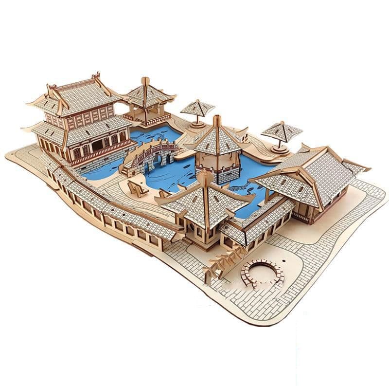 image-Decoration wooden puzzle