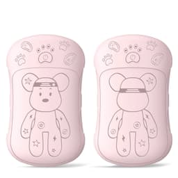 image-Rechargeable Hand Warmers 2 Pack, 2 in 1 Electric Hand Warmer, 6000mAh Portable Pocket Warmers Dual-Sided Safe Heating