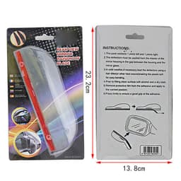 image-Car Rearview Mirror Rain Protection Eyebrows 2-piece Set