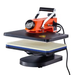 image-VEVOR 5-in-1 Heat Press Machine, 12" x 15" Fast Heating, 360 Swing Away Digital Sublimation Transfer, T-Shirt Vinyl Transfer Printer for Banners Canvas Bag Shirts Pillow Cups Caps Plates