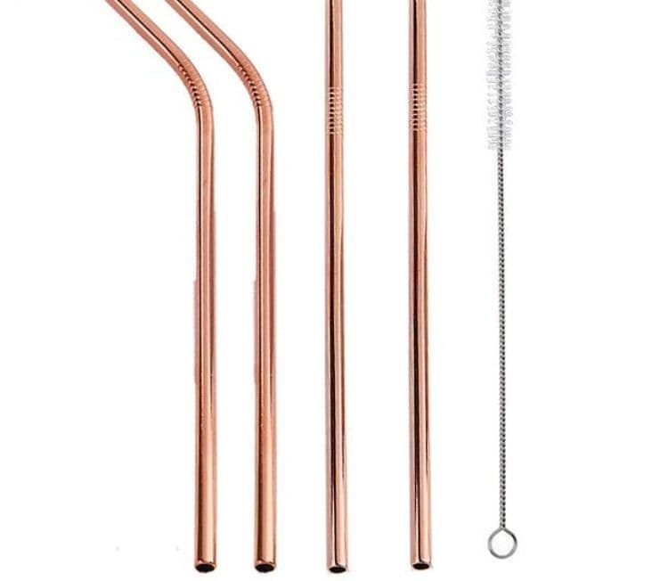 image-Colourful Reusable Stainless Steel Straws