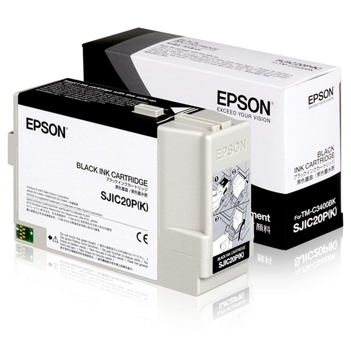 image-Original Ink Cartridge Epson SJIC20P(K) Black