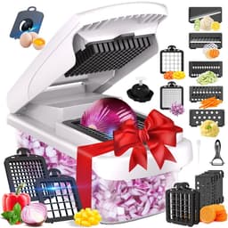 image-Household Multi-function Vegetable Chopper Kitchen 15-in-one
