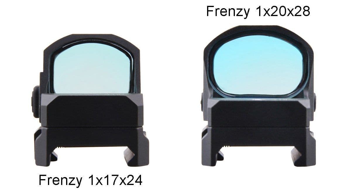 image-Optics Frenzy-X 1x20x28 Big Window Size Tactical Red Dot Sight 3 MOA