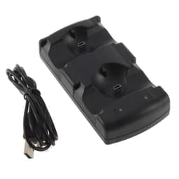 image-Dual Chargers USB Dual Charging Powered Dock Charger for PlayStation 3 for PS3 Controller & Move Navigation Wholesale