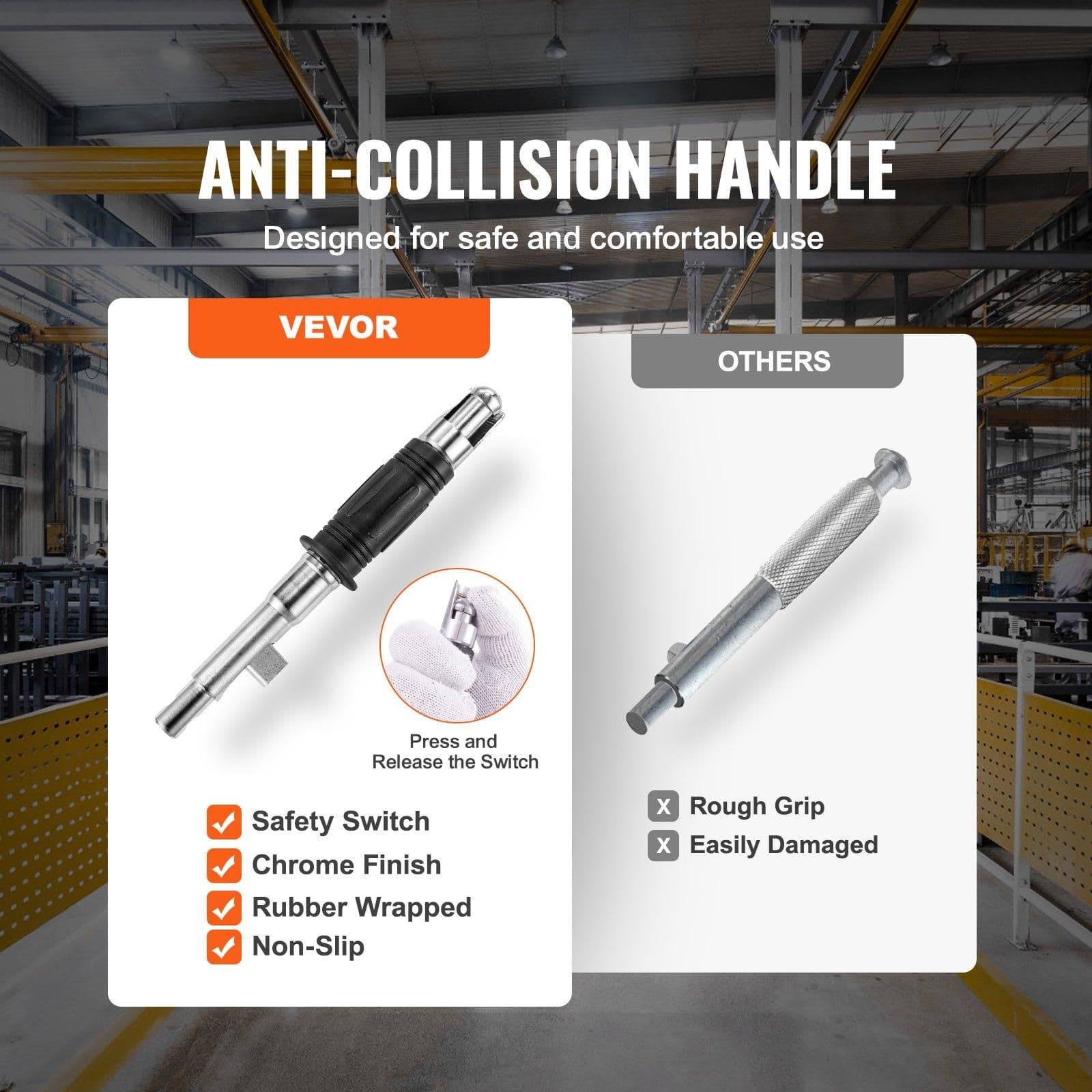 image-VEVOR Magnetic Lifter, 2200lbs/1000kg Pulling Capacity, 2.5 Safety Factor, Neodymium & Steel, Lifting Magnet with Release, Permanent Lift Magnets, Heavy Duty Magnet for Hoist, Shop Crane, Block, Board