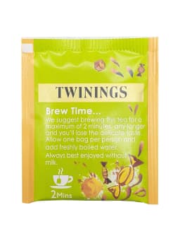 image-Twinings Salted Caramel Tea Bags Individually Enveloped Tagged Healthy Sachets