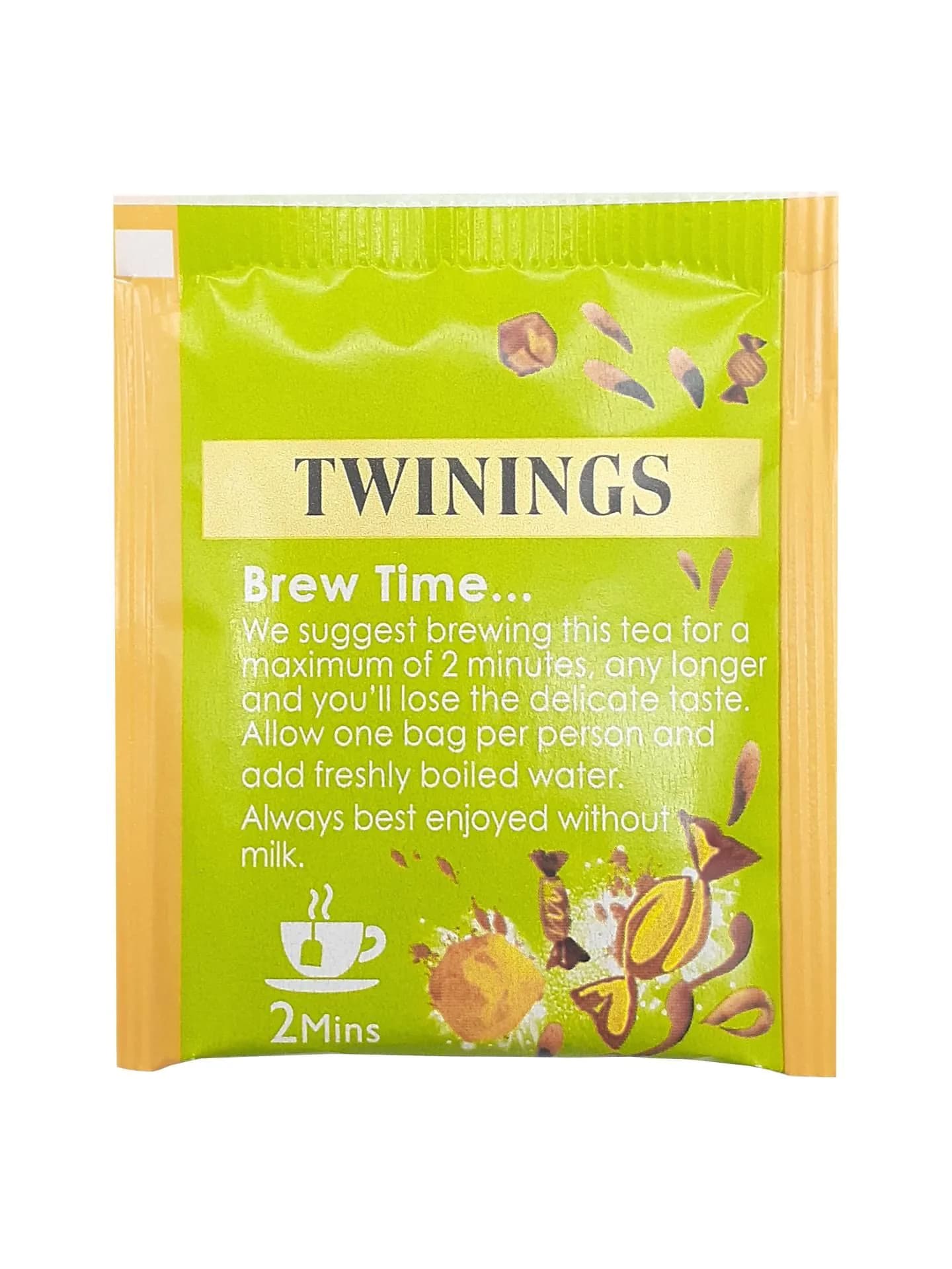 image-Twinings Salted Caramel Tea Bags Individually Enveloped Tagged Healthy Sachets