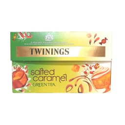 image-Twinings Salted Caramel Tea Bags Individually Enveloped Tagged Healthy Sachets