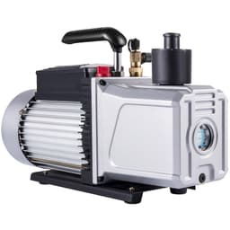 image-VEVOR Vacuum Pump 12CFM 1 HP Single Stage Air Conditioning Vacuum Pump 110V 5PA Ultimate Vacuum Refrigerant HVAC Air Tool Rotary Vane Vacuum Pump for Automobile Vacuum Evacuation (1-Stage, 12CFM)
