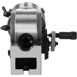 image-VEVOR Dividing Head BS-0 5Inch 3 Jaw Chuck Dividing Head Set Precision Semi Universal Dividing Head for Milling Machine Rotary Table Tailstock Milling Set (5 Inch Chuck)