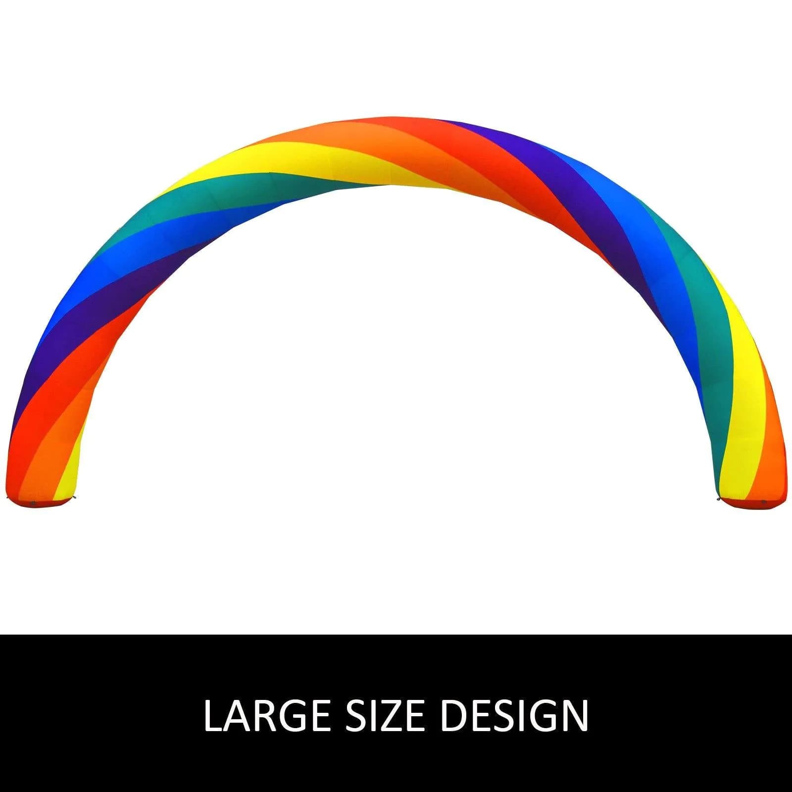 image-Inflatable Rainbow Arch 26ftx10ft (8x4m) w/ 350W Motor Advertising/Party Supplies/Event Decorations/Inflatable Products