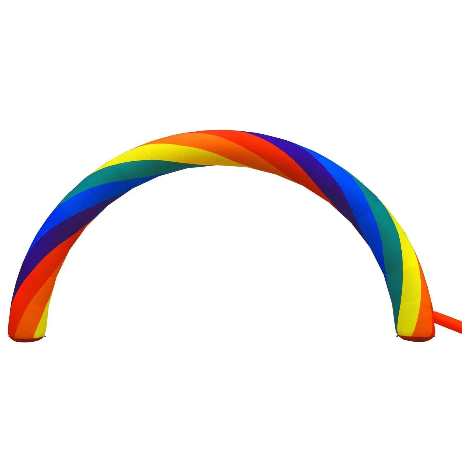 image-Inflatable Rainbow Arch 26ftx10ft (8x4m) w/ 350W Motor Advertising/Party Supplies/Event Decorations/Inflatable Products
