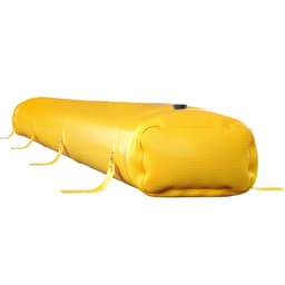 image-VEVOR Flood Bag, 24 ft Length x 12 in Height, Reusable PVC Water Diversion Tubes, Lightweight with Excellent Waterproof Effect Used for Doorways, Garages, Yellow
