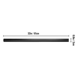 image-VEVOR Deck Balusters, 101 Pack Metal Deck Spindles, 32"x0.8" Staircase Baluster with Screws, Aluminum Alloy Deck Railing for Wood and Composite Deck, Square Baluster for Outdoor Stair Deck Porch