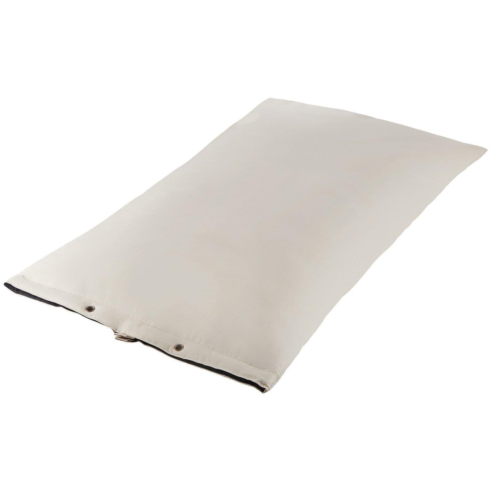 image-VEVOR Fiber Cotton Well Head Pump Cover, 20''W x 34''H, Pipe Insulation Cover Sprinkler Cover for Outside Backflow Valve Cover, 600D PVC Oxford Polyester Surface Aluminum Film Thermal Insulation Layer