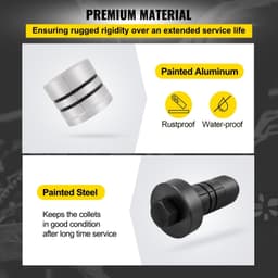 image-VEVOR Pipe Stretcher Kit, Exhaust Pipe Stretcher Kit 1-5/8" to 4-1/4", Exhaust Pipe Expander Kit for Tail Pipe Tube, Exhaust Pipe Expander Tool with Storing Case, 7 Pcs Pipe Expander, Exhaust Stretc