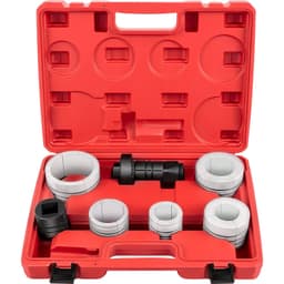 image-VEVOR Pipe Stretcher Kit, Exhaust Pipe Stretcher Kit 1-5/8" to 4-1/4", Exhaust Pipe Expander Kit for Tail Pipe Tube, Exhaust Pipe Expander Tool with Storing Case, 7 Pcs Pipe Expander, Exhaust Stretc