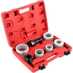image-VEVOR Pipe Stretcher Kit, Exhaust Pipe Stretcher Kit 1-5/8" to 4-1/4", Exhaust Pipe Expander Kit for Tail Pipe Tube, Exhaust Pipe Expander Tool with Storing Case, 7 Pcs Pipe Expander, Exhaust Stretc
