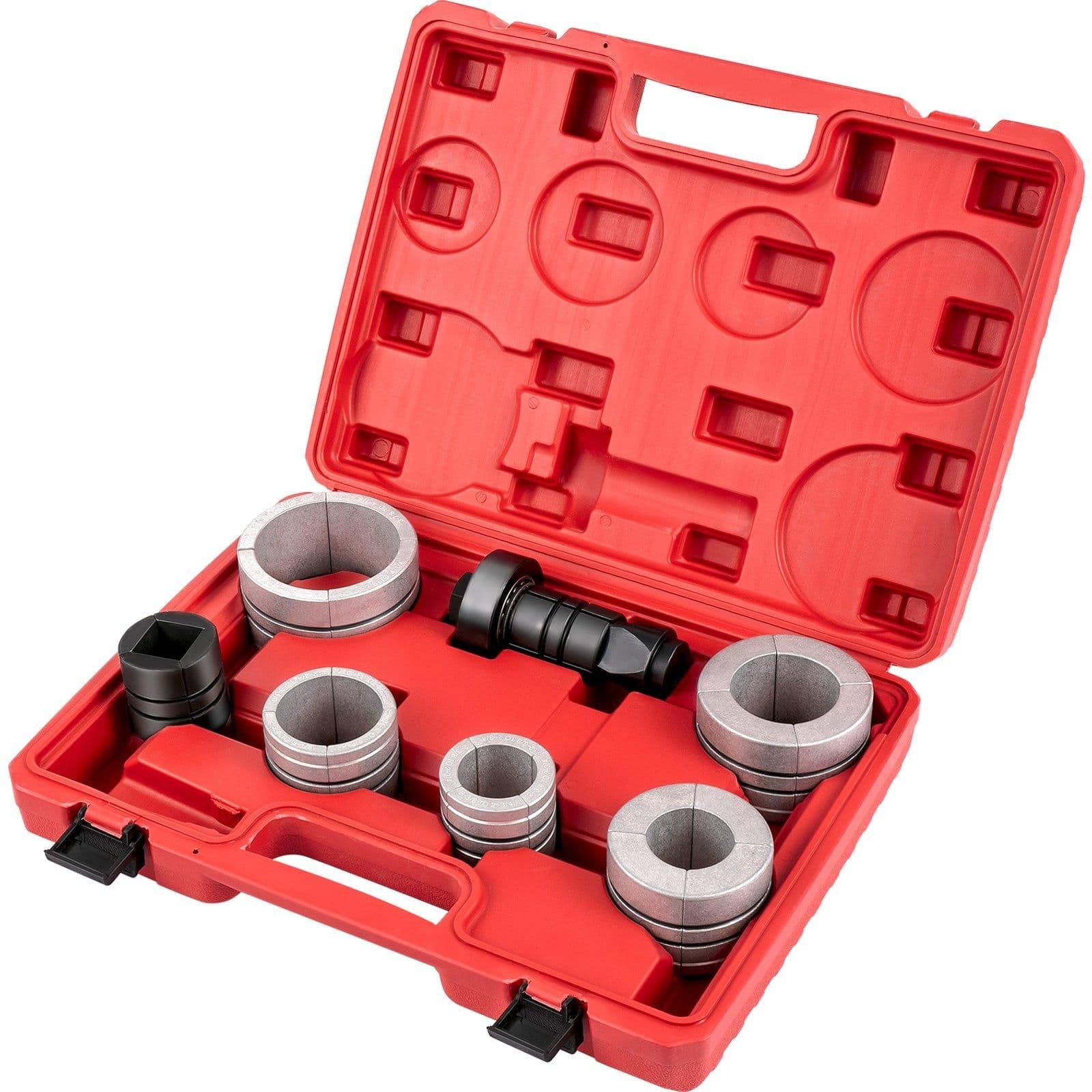 image-VEVOR Pipe Stretcher Kit, Exhaust Pipe Stretcher Kit 1-5/8" to 4-1/4", Exhaust Pipe Expander Kit for Tail Pipe Tube, Exhaust Pipe Expander Tool with Storing Case, 7 Pcs Pipe Expander, Exhaust Stretc