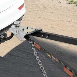 image-VEVOR Universal Tow Bar - 5500 lbs Capacity with Chains 2" Coupler