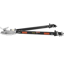 image-VEVOR Universal Tow Bar - 5500 lbs Capacity with Chains 2" Coupler