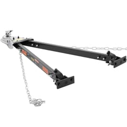 image-VEVOR Universal Tow Bar - 5500 lbs Capacity with Chains 2" Coupler