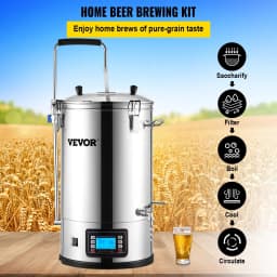image-VEVOR Electric Brewing System - 9.2 Gal All-in-One Beer Brewer