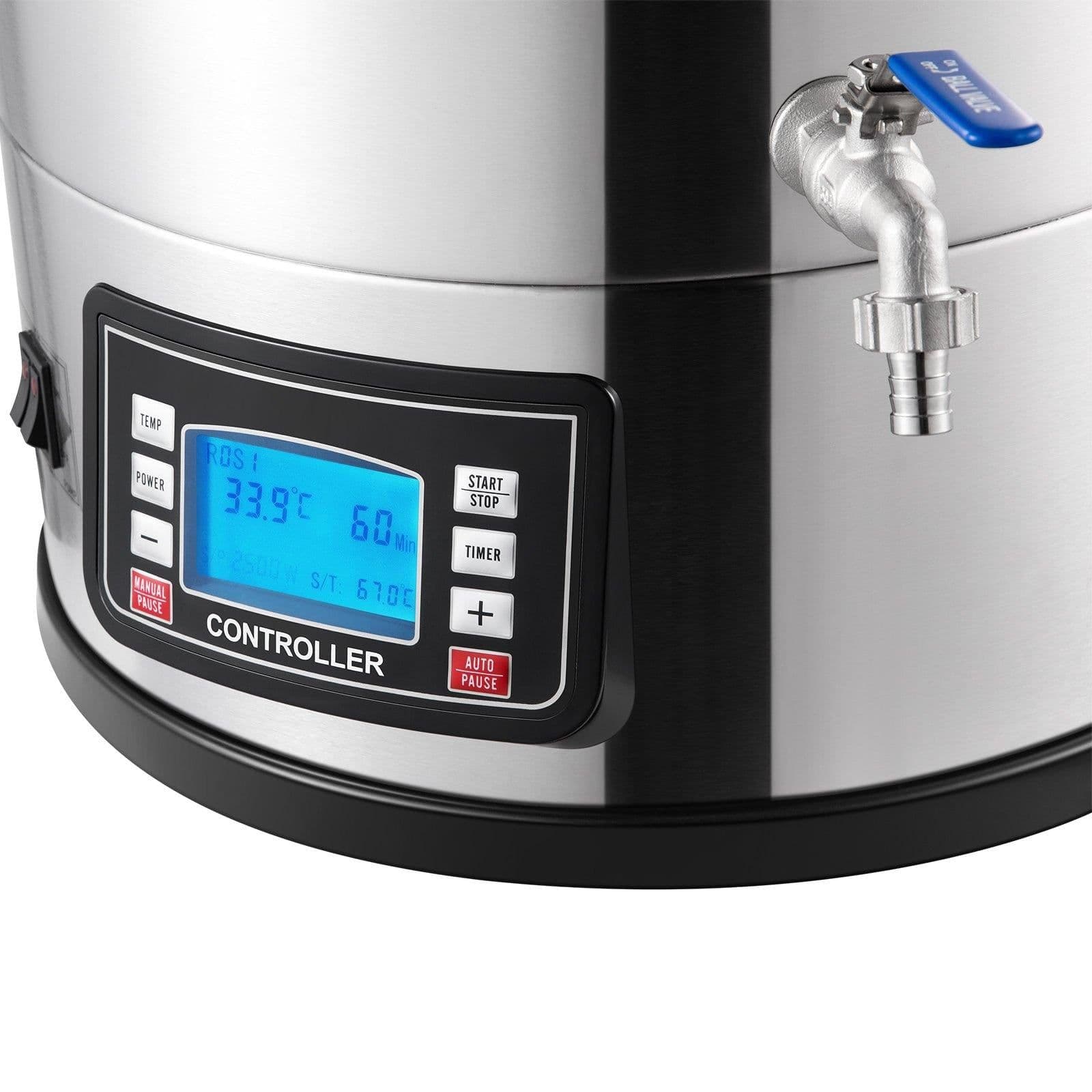 image-VEVOR Electric Brewing System - 9.2 Gal All-in-One Beer Brewer