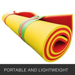 image-18×6Ft Water Pad Party Float with High Flotation Floating Foam Pad for Water Recreation and Relaxing