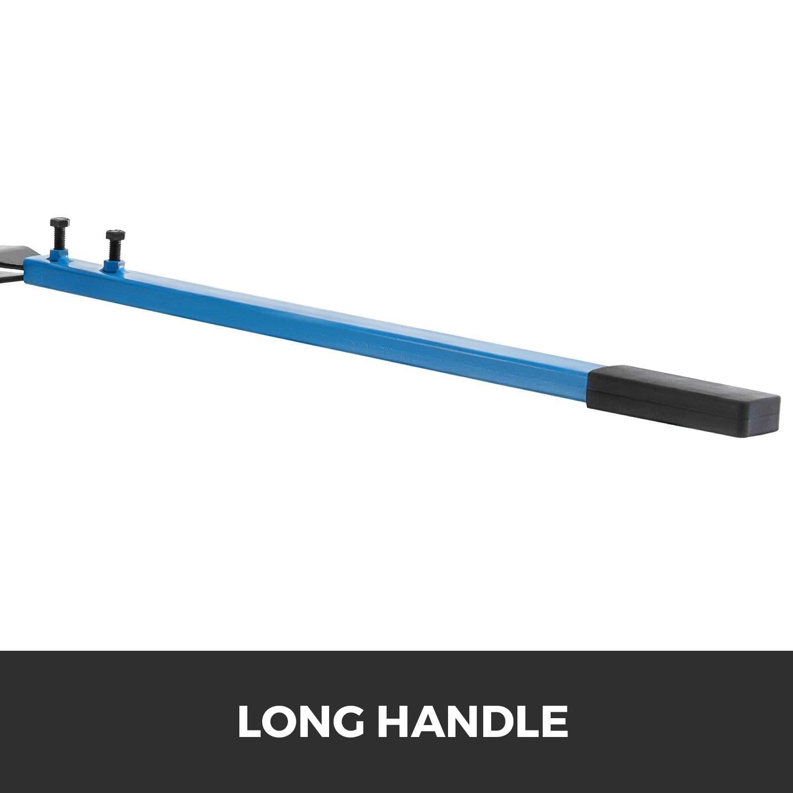 image-VEVOR Tube Bender Max Bending Degree 240°,Heavy Duty Metal Pipe and Tube Notcher With 3 Dies,Tube Pedestal Bender 0 up to 240 Degree,Metal Working Tools and Equipment Overall height 45"