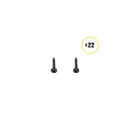 image-VEVOR Deck Balusters, 10 Pack Metal Deck Spindles, 44"x0.5" Staircase Baluster with Screws, Iron Deck Railing for Wood and Composite Deck, Stylish Black Baluster for Outdoor Stair Deck Porch