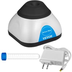image-VEVOR Vortex Mixer, 3000RPM Mini Vortex Mixer Shaker, Touch Function Scientific Lab Vortex Shaker, Mix Up to 50ML, 6mm Orbital Diameter for Test Tube, Tattoo Ink, Nail Polish, Eyelash Adhesives, Paint