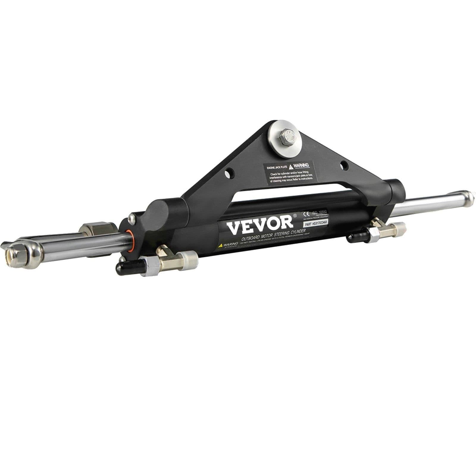 image-VEVOR Hydraulic Steering Cylinder HC4645H Front Mount Hydraulic Outboard Marine Steering Cylinder Suit for Up to 150HP Boats Steering