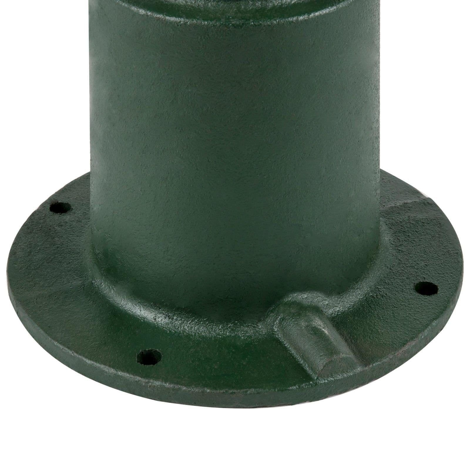 image-VEVOR Antique Hand Water Pump Stand Pitcher Pump Stand Cast Iron Well Pump Stand with Pre-set 0.5" Holes for Easy Installation Old Fashion Pitcher Hand Pump Stand for Home Yard Pond Garden Outdoors G