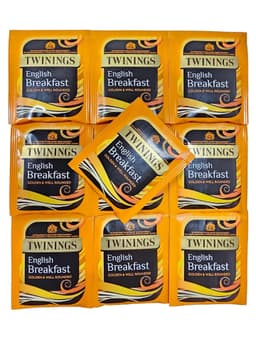 image-Twinings English Breakfast/Earl Grey/Everyday Mix Black Tea Envelopes Bags
