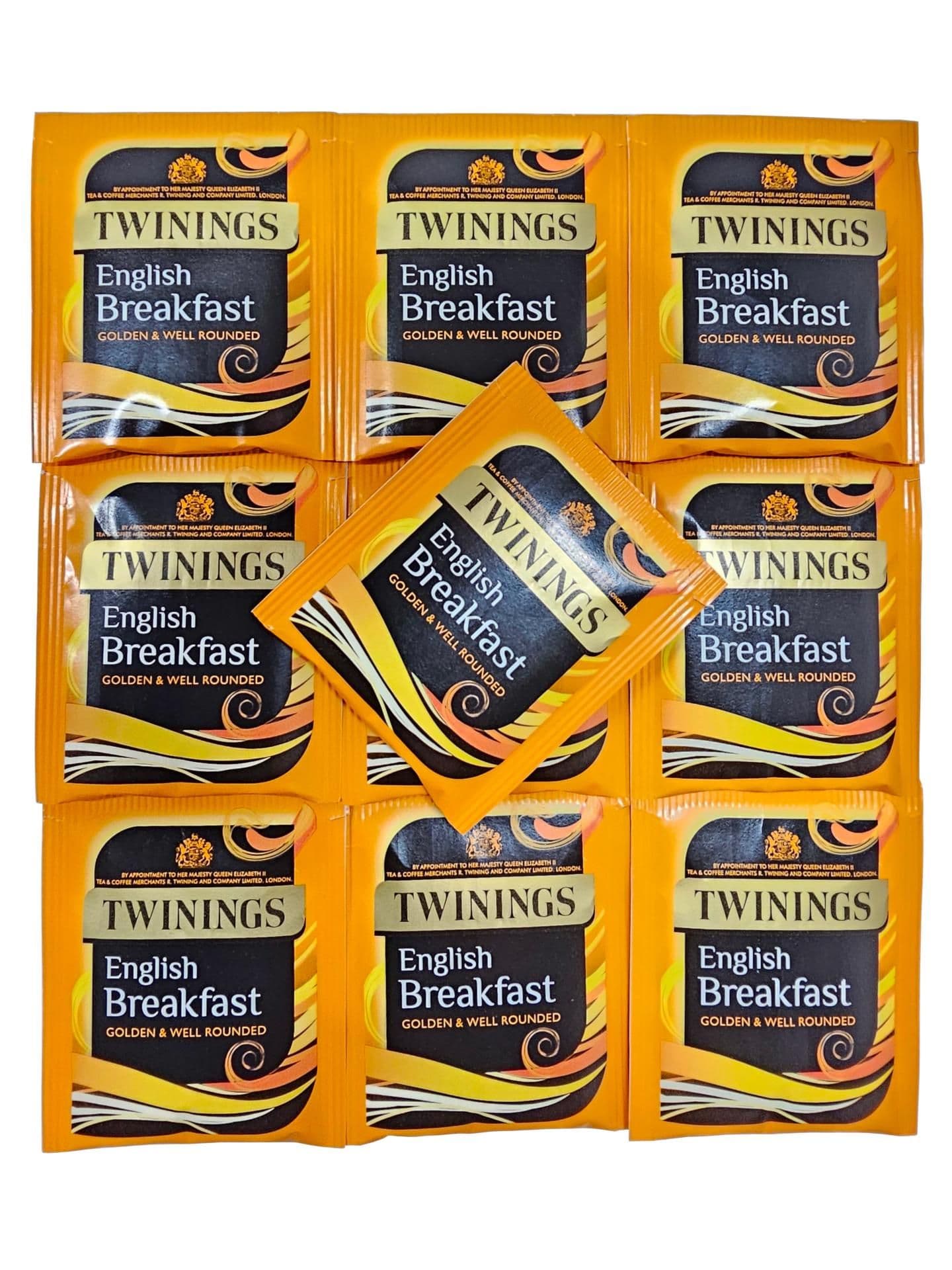 image-Twinings English Breakfast/Earl Grey/Everyday Mix Black Tea Envelopes Bags