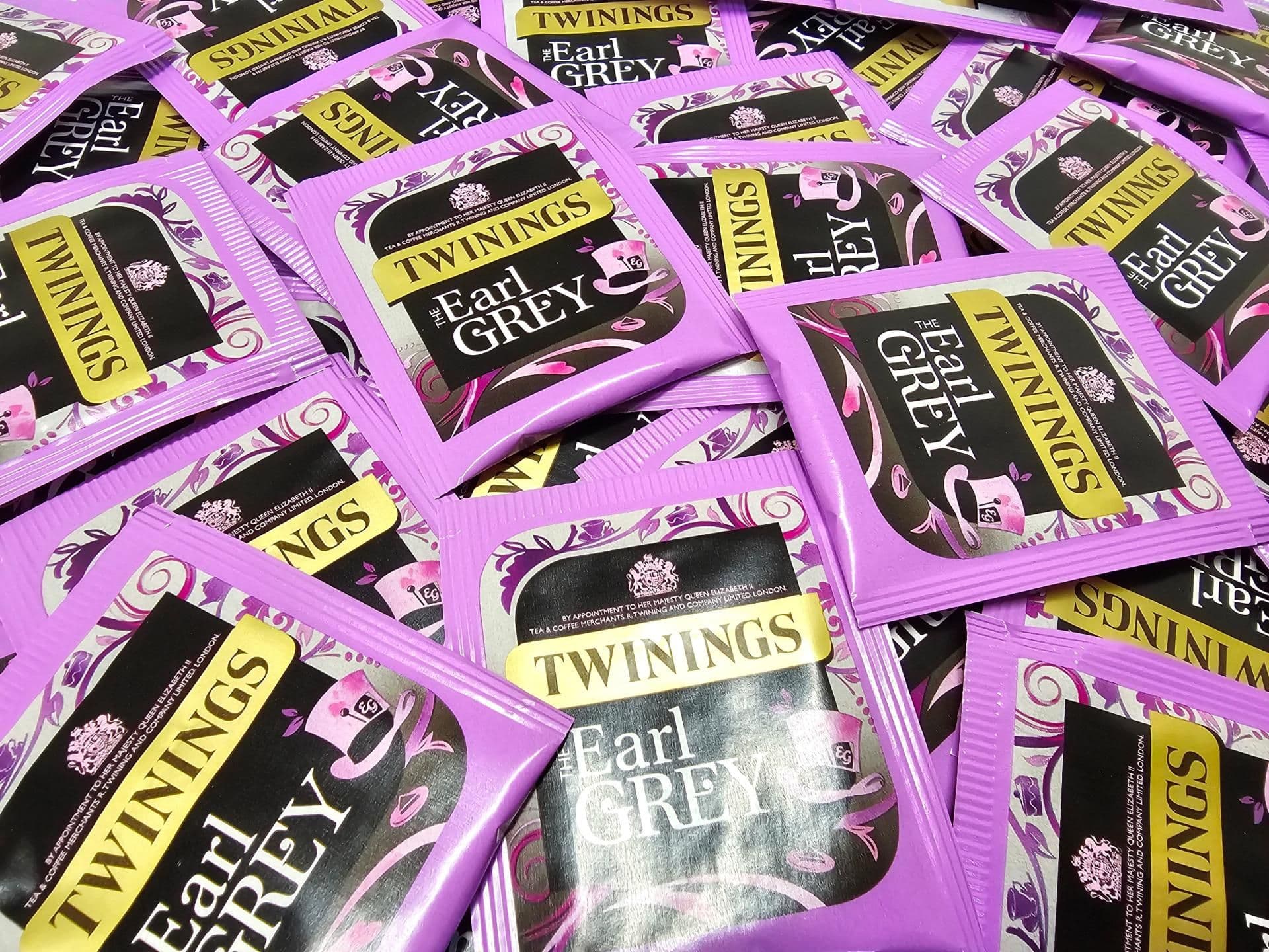 image-Twinings English Breakfast/Earl Grey/Everyday Mix Black Tea Envelopes Bags