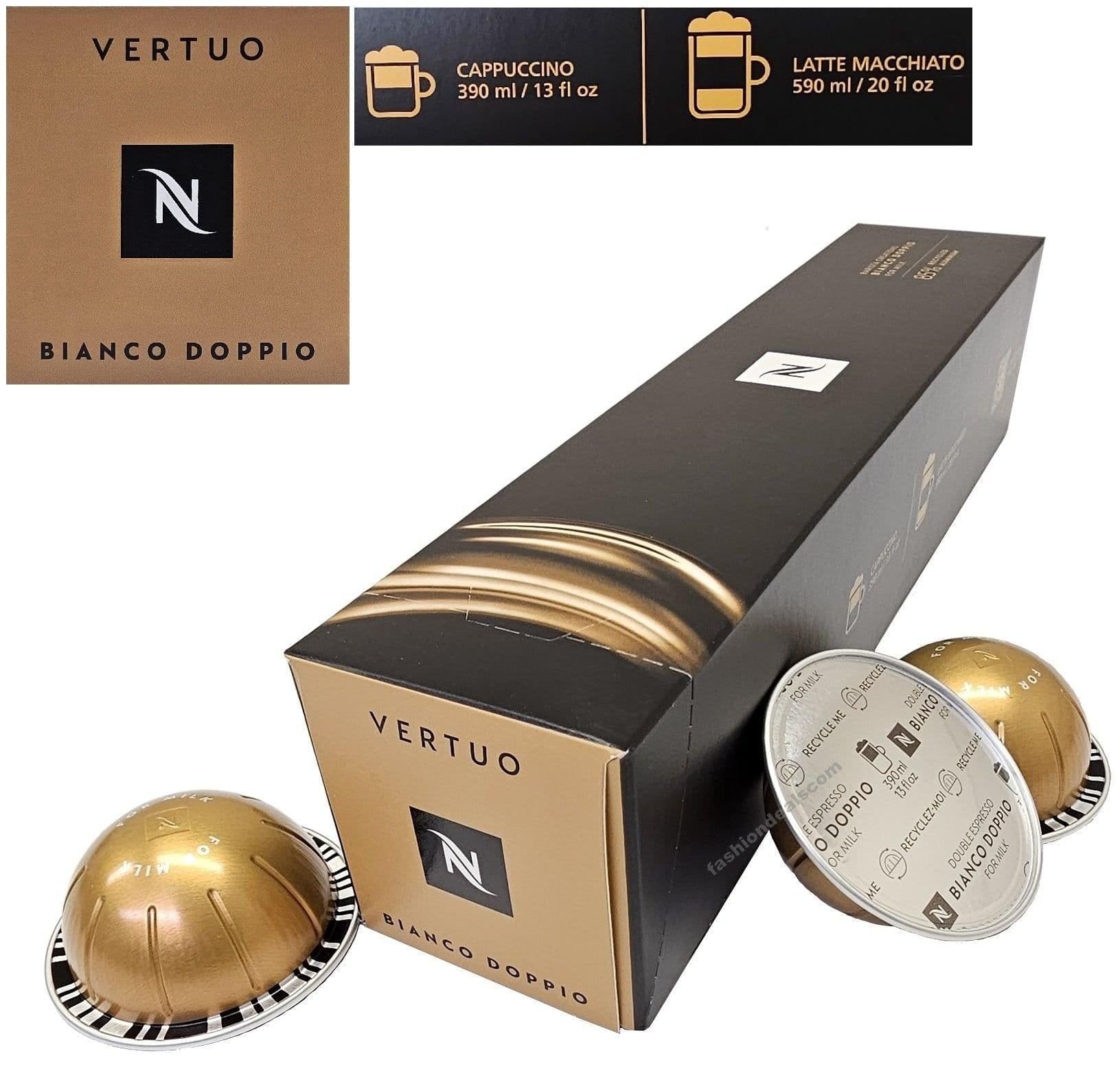 image-Nespresso VERTUO Coffee Machine Capsules Pods Sleeve Full Flavour List Save Bulk