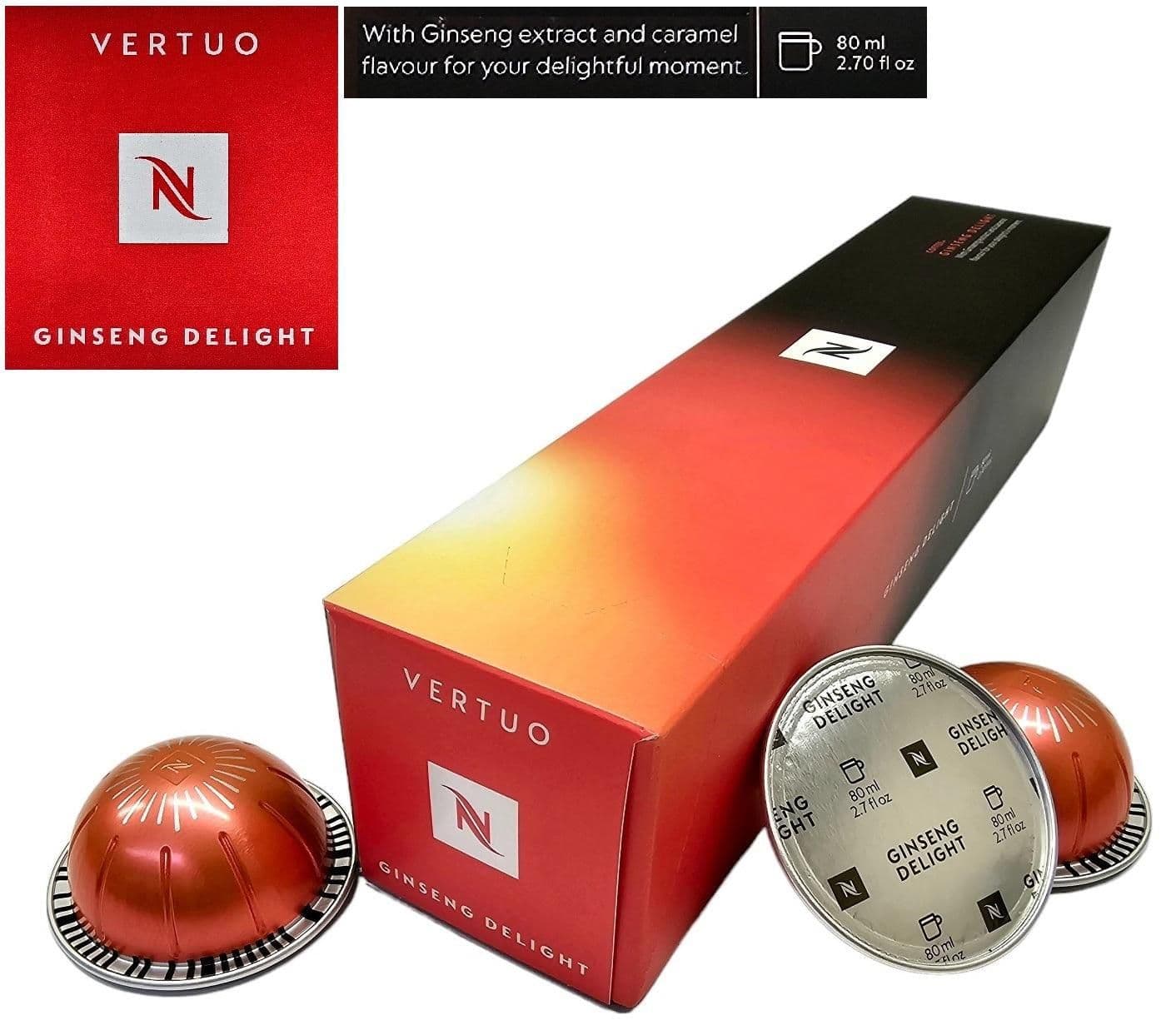 image-Nespresso VERTUO Coffee Machine Capsules Pods Sleeve Full Flavour List Save Bulk