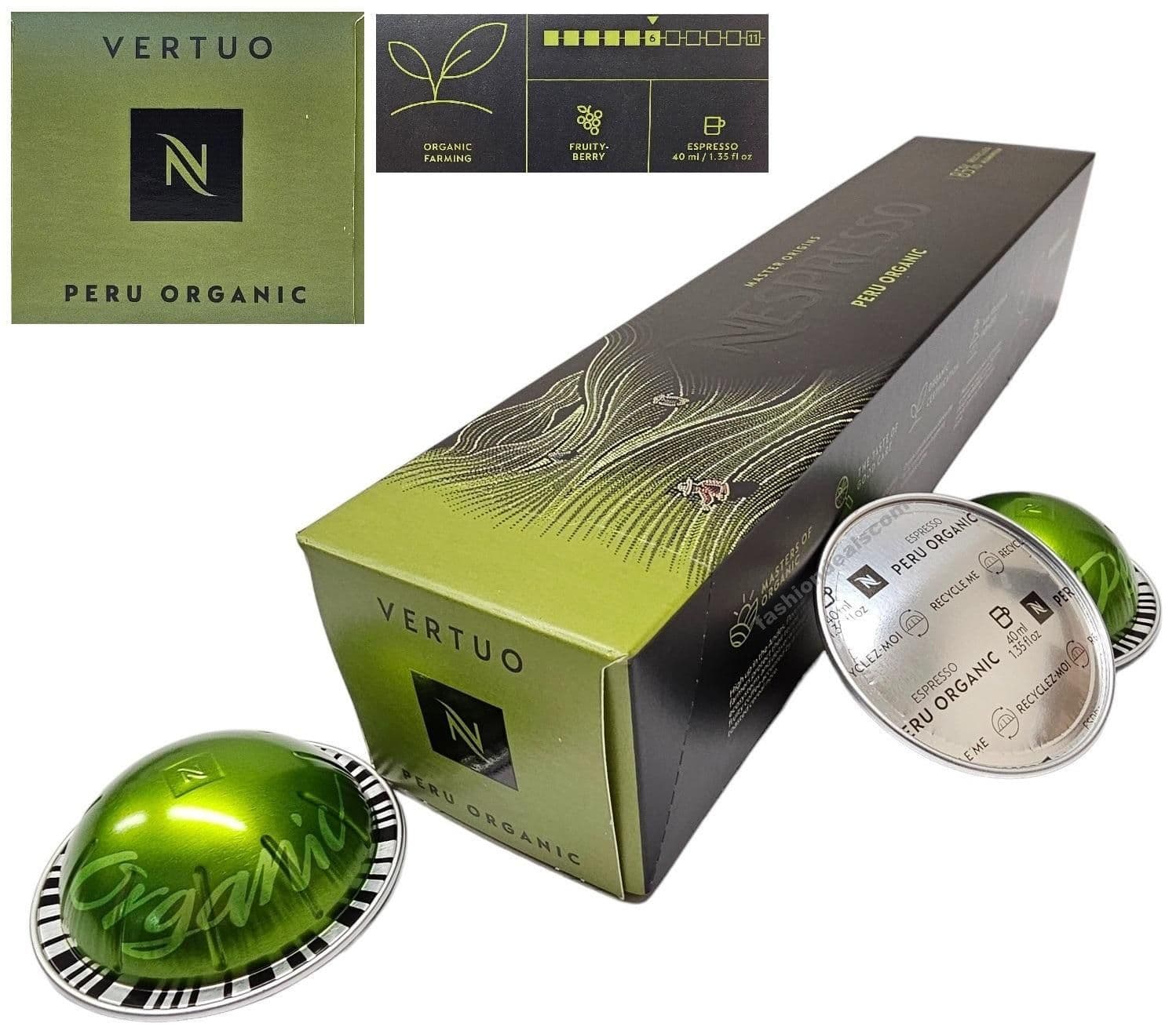 image-Nespresso VERTUO Coffee Machine Capsules Pods Sleeve Full Flavour List Save Bulk